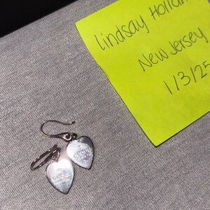 Gucci Silver Heart Earrings